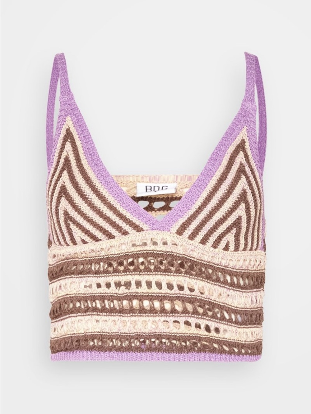 BDG Crochet Knit Crop Top - Picture 4 of 7